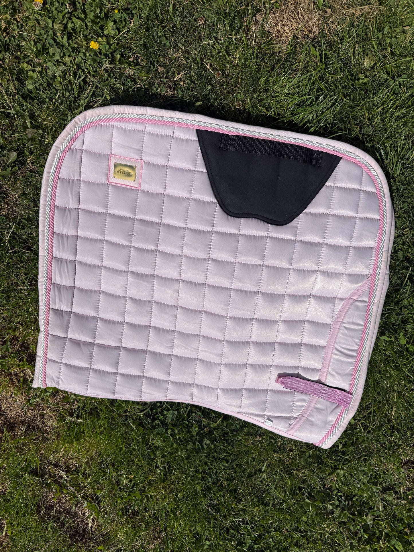 Pink Saddle Pad&Fly Veil