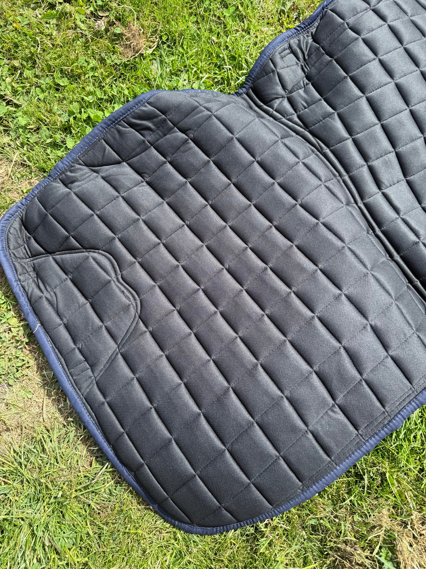 Navy Saddle Pad