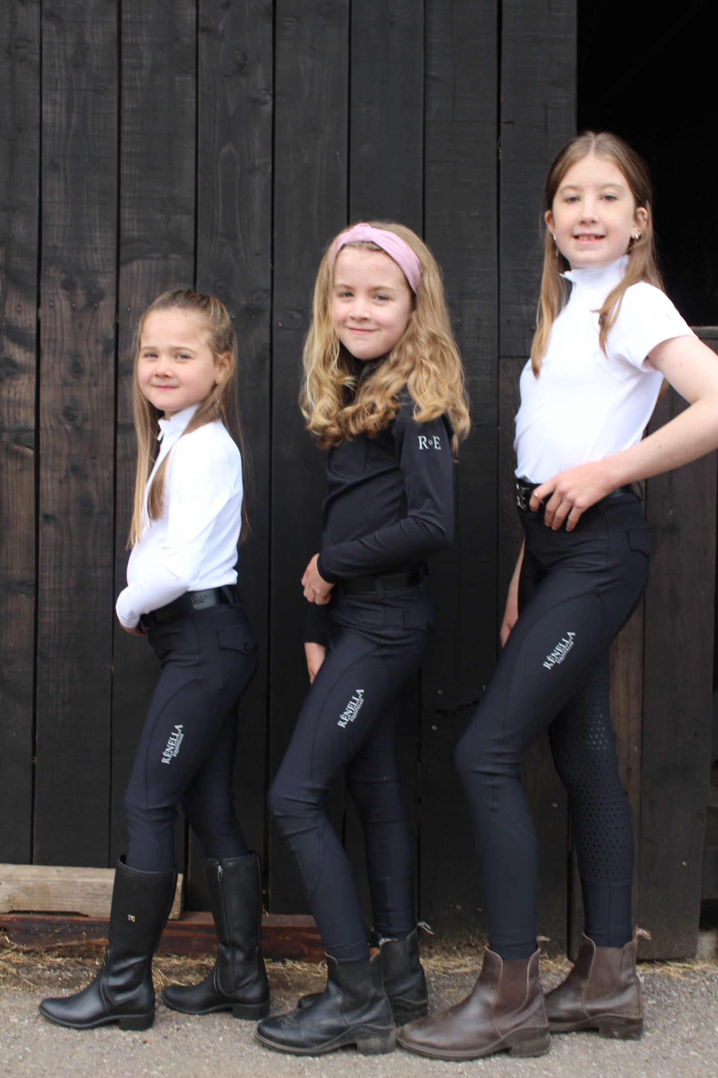Black Hybrid Breeches