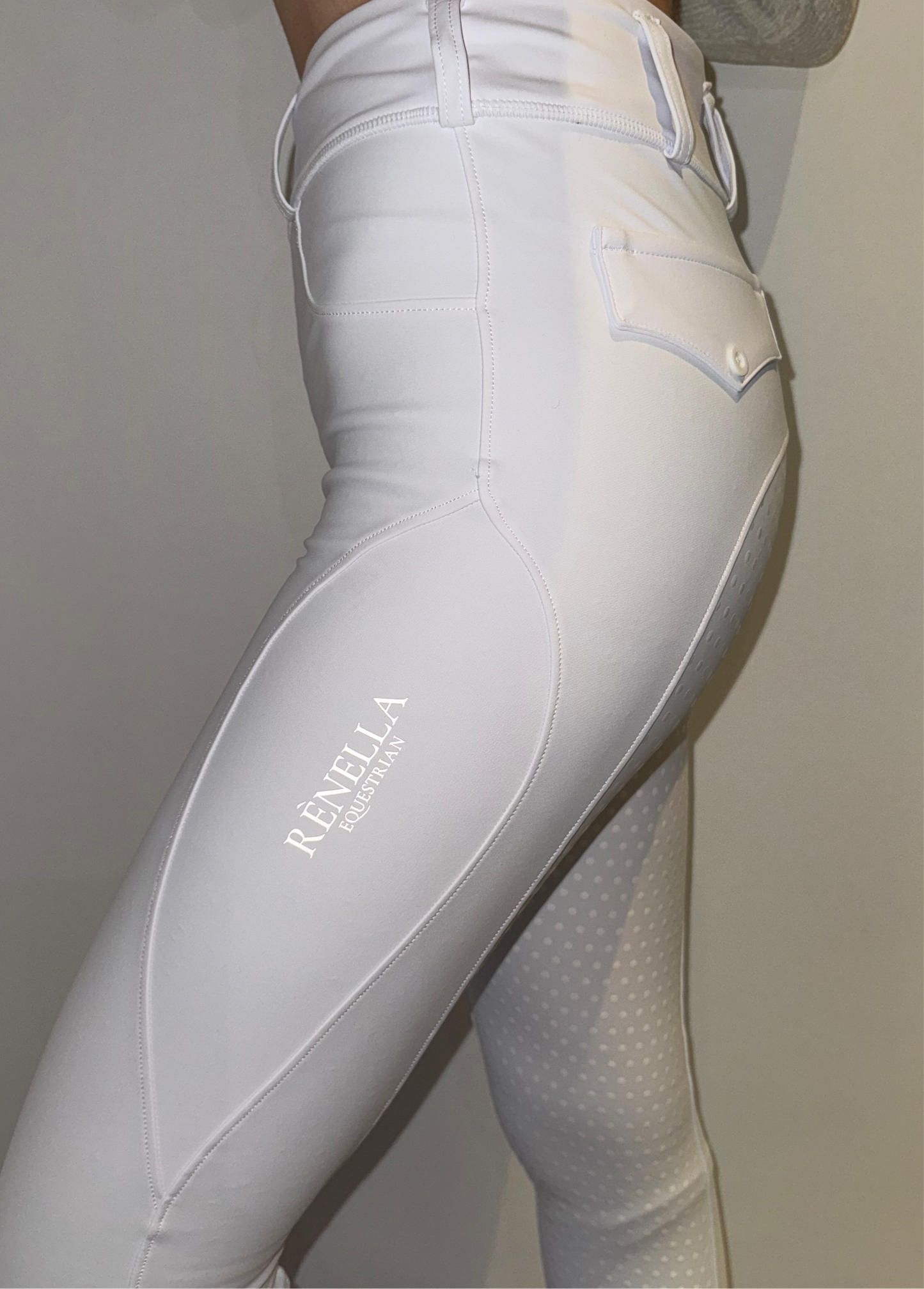 White Hybrid Breeches