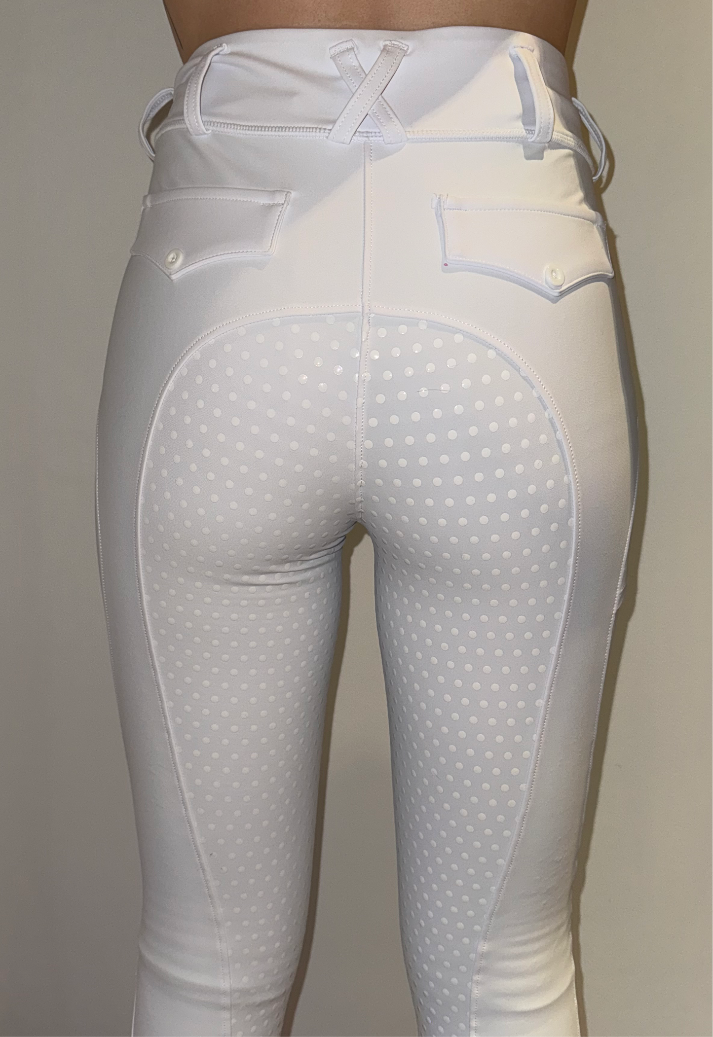 White Hybrid Breeches