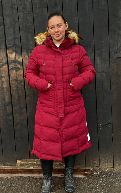 Icon Jacket in Claret