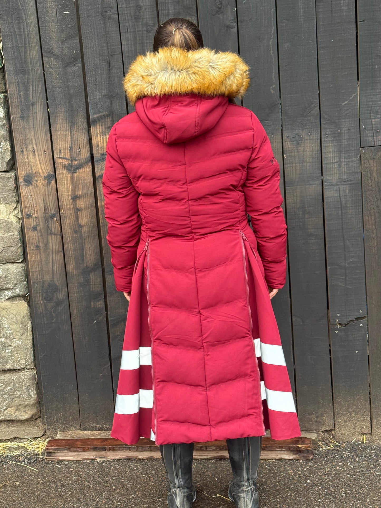 Icon Jacket in Claret