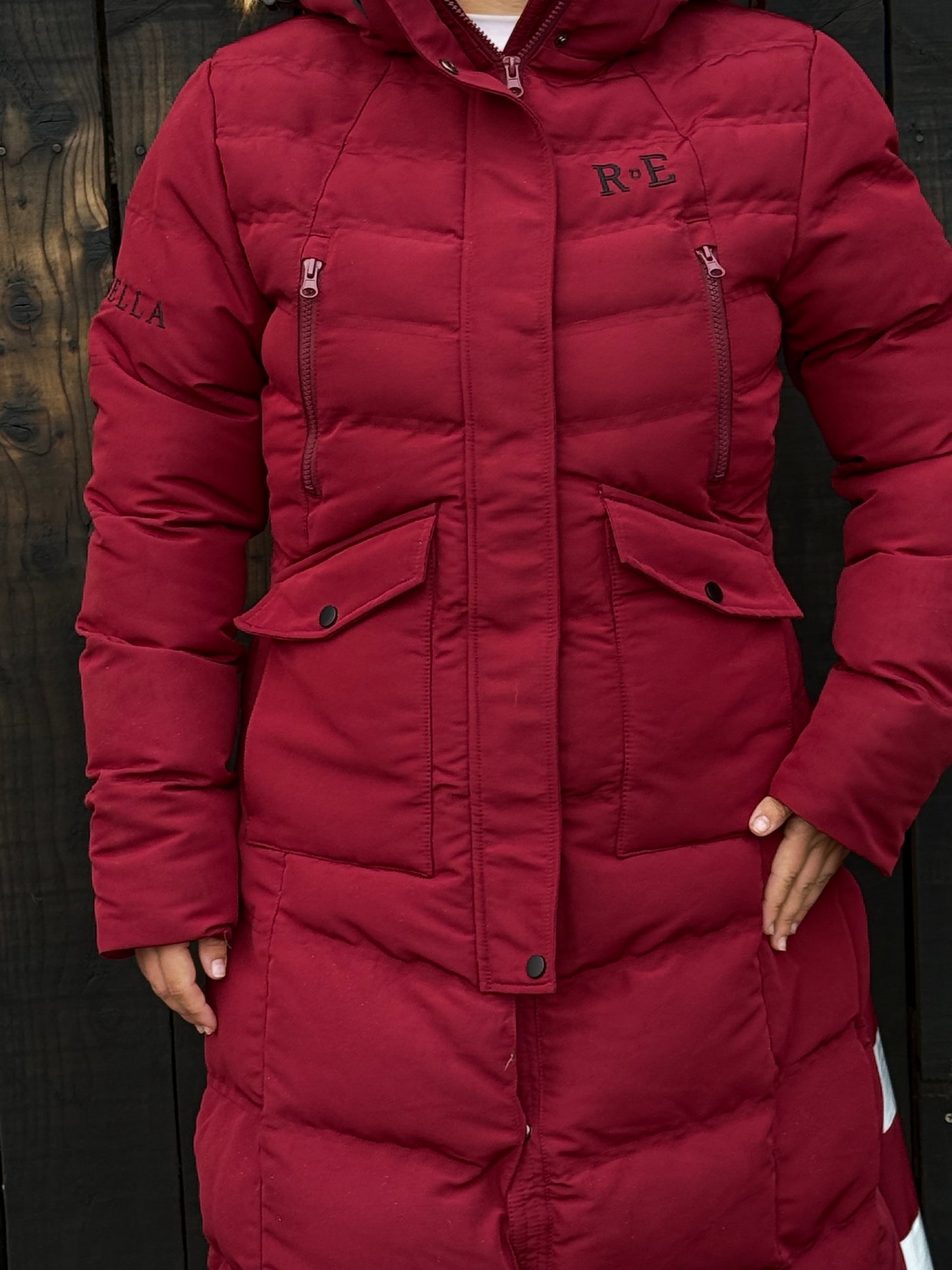 Icon Jacket in Claret
