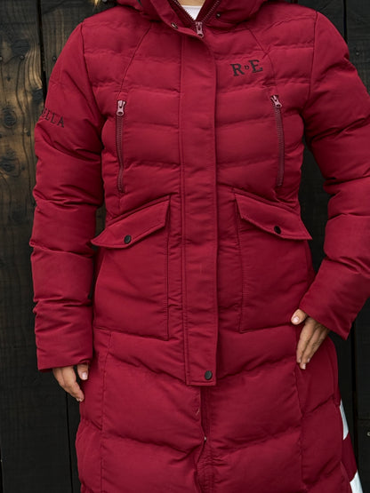 Icon Jacket in Claret
