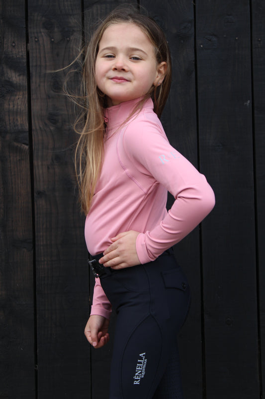 Blush Long Sleeve Tech Top