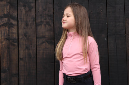Blush Long Sleeve Tech Top