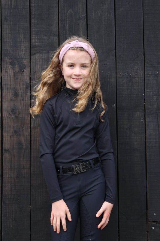 Ebony Long Sleeve Tech Top