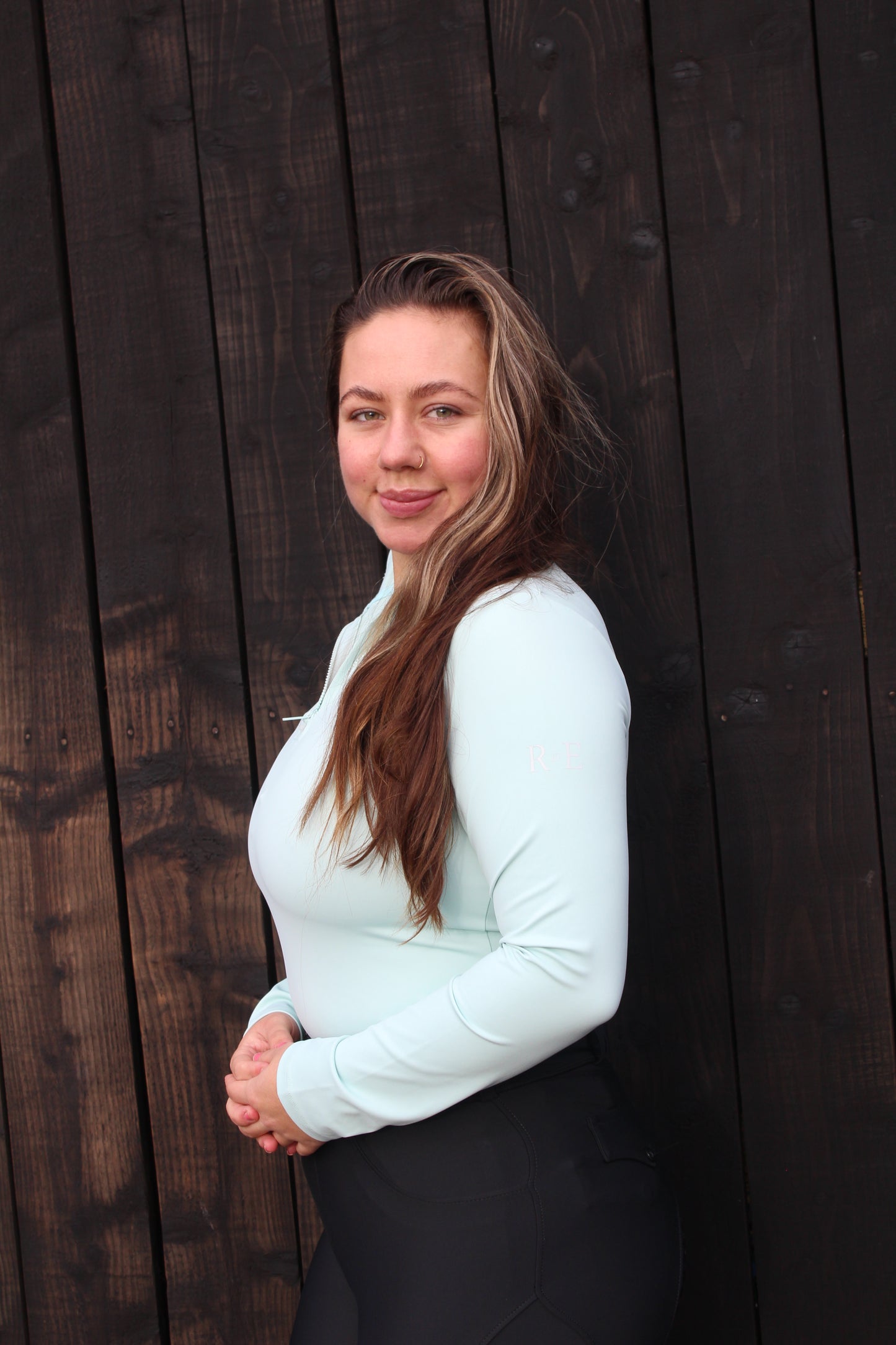 Mint Long Sleeve Tech Top